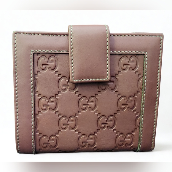 Gucci GG Guccissima Leather French Wallet - Picture 2 of 9